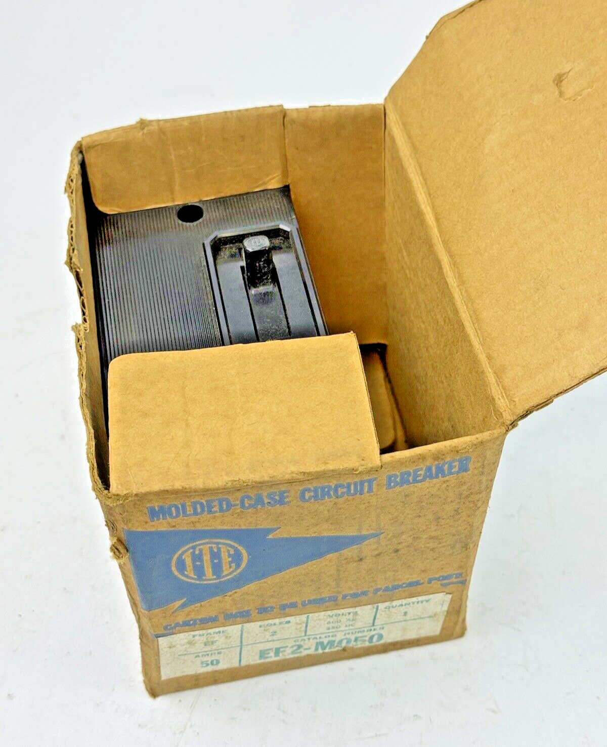 ITE / GOULD - EF2-M050 - MOLDED CASE CIRCUIT BREAKER - 2 POLE, 600 VAC, 50 A