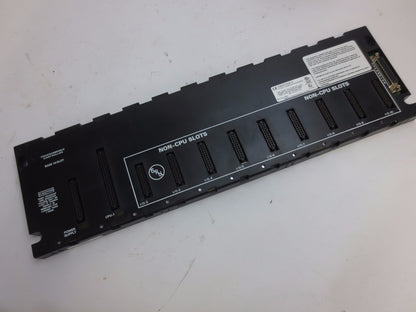 GE FANUC IC693CHS391N 10-SLOT BASE - EMI ENHANCED - CPU, POWER SUPPLY SLOTS