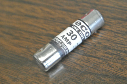 BOX of 10 / ECONOMY / FPE MOL-30 MIDGET ONE-TIME FUSE / 30A / 250V