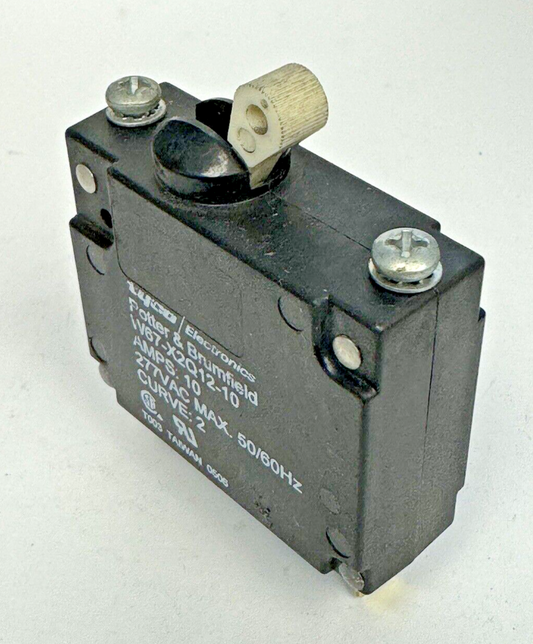 TYCO - W67-X2Q12-10 - ELECTROMAGNETIC CIRCUIT BREAKER - 1 POLE/ 10 A/ 277 VAC