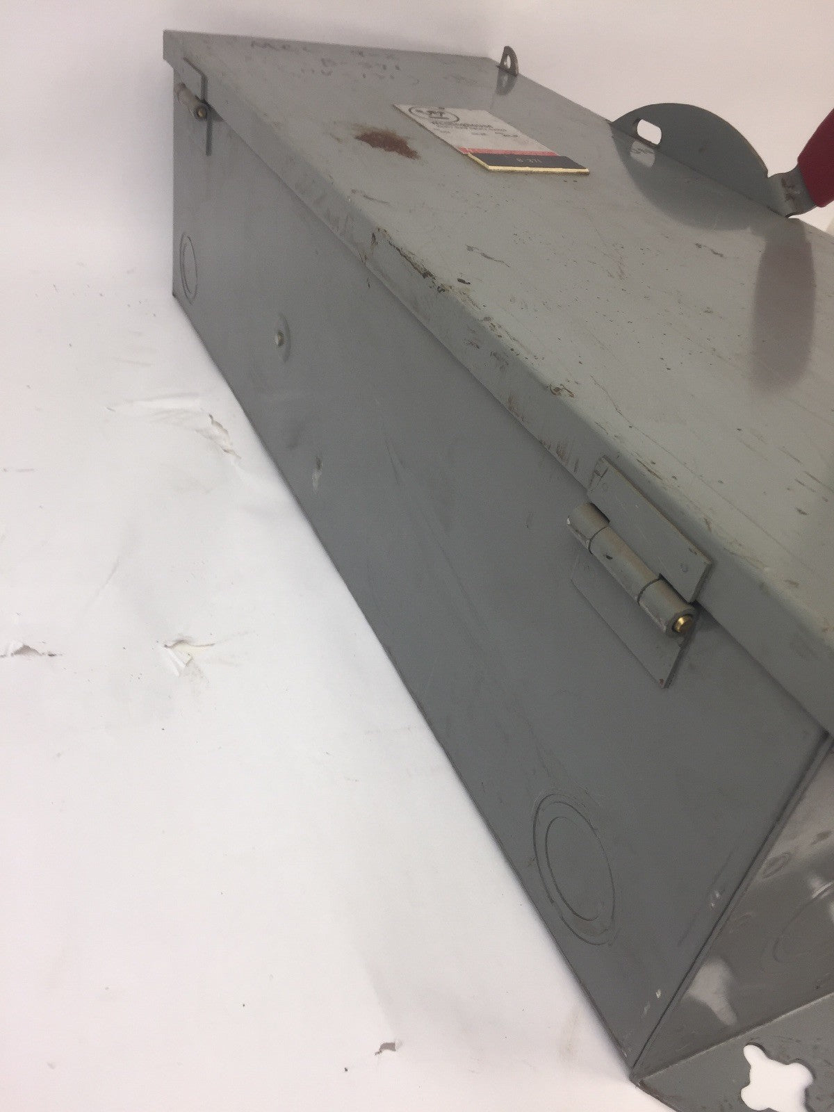 WESTINGHOUSE HUN363 HEAVY DUTY SAFETY SWITCH 100AMP 600VAC 75HP TYPE 1 ENCLOSURE
