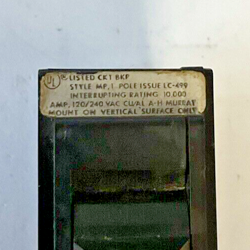 MURRAY ARROW HART MP150 CIRCUIT BREAKER 50A 120/240VAC STYLE MP