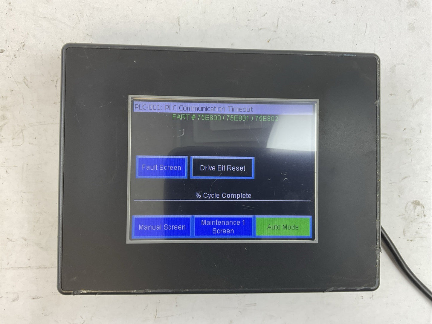 AUTOMATIONDIRECT EA7-T6CL-R+13219B072 24VDC 9W OPERATOR INTERFACE