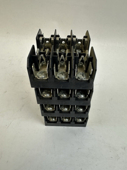 BUSS BC6033SQ 30A 600V FUSEHOLDER LOT OF 4