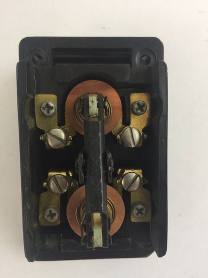 REES 580 START STOP BLACK RED PUSHBUTTON SWITCH