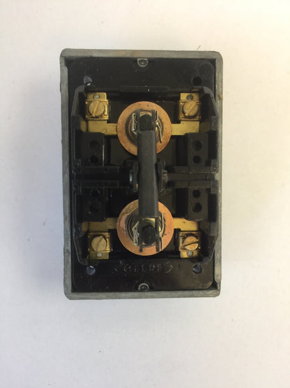 REES 00580-001 PUSHBUTTON SWITCH BLACK AUTO ON AUTO OFF