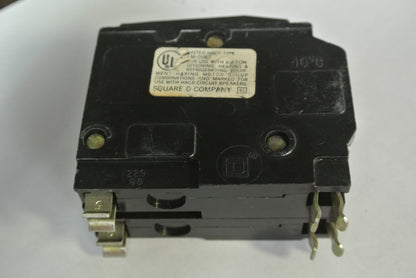 SQUARE D CIRCUIT BREAKER - 2-POLE, 1 THROW 50A