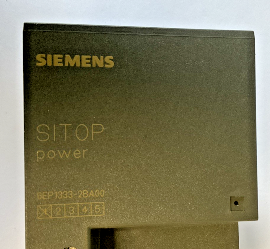 SIEMENS 1P6EP1 333-2BA00 POWER SUPPLY SITOP POWER 5 60/50HZ 0.9/2.2A