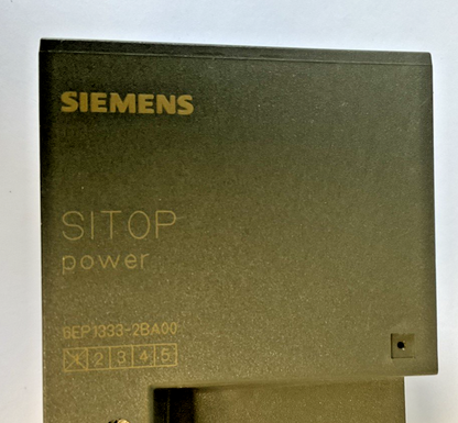 SIEMENS 1P6EP1 333-2BA00 POWER SUPPLY SITOP POWER 5 60/50HZ 0.9/2.2A