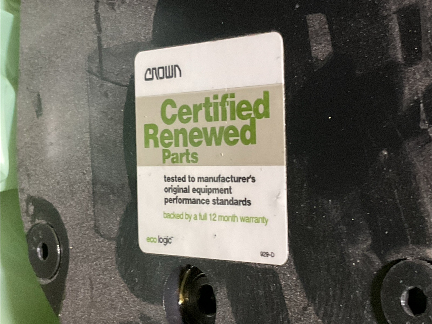 CROWN INTEGRITY PARTS SYSTEMS 129944-00R RENEWED SP DRIVE UNIT