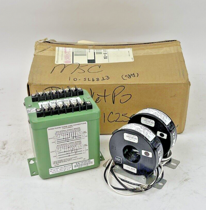OHIO SEMITRONICS - PC5-061D - AC WATT TRANSDUCER WITH (2) CURRENT TRANSFORMERS