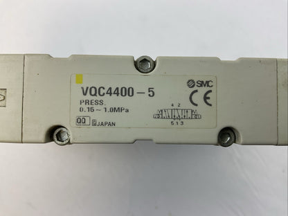 SMC SOLENOID VALVE VQ4400-5 ARBQ4000-N0 VQ 4000