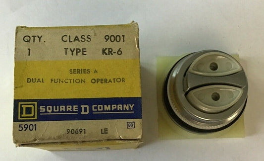 SQUARE D 9001 KR-6 SERIES A DUAL FUNCTION OPERATOR