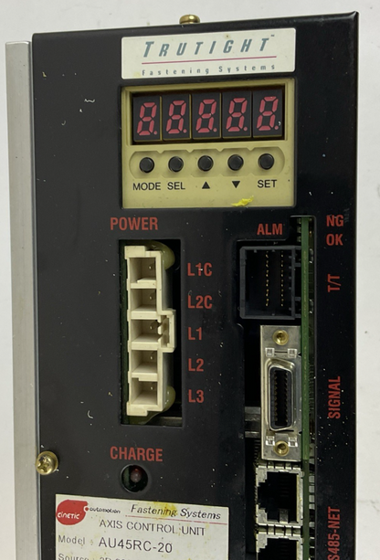 CINETIC AU45RC-20 AXIS CONTROL UNIT 230VAC 50/60HZ 200W 3.5A 1.2KVA 3P