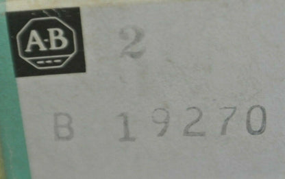 BOX of 2 / ALLEN-BRADLEY B19270 / B-19270 / NEW SURPLUS