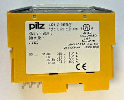 PILZ PSSU E F 2DO5 CARRIER MODULE 240VAC ****LOTOF4****