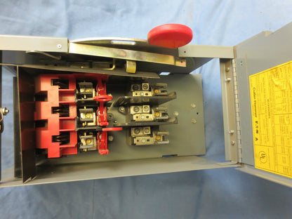 CUTLER-HAMMER EES32030S FUSIBLE BUS PLUG / SWITCH 30A, 240V, 3-POLE
