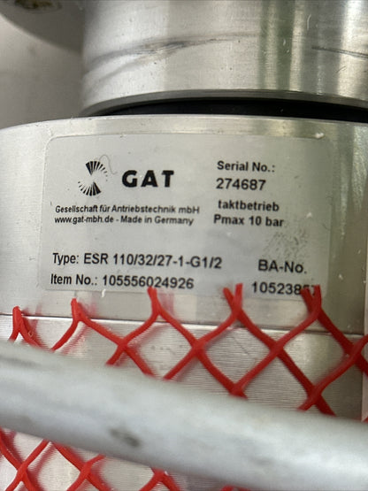 GAT TYPE ESR 110/32/27-1-G1/2 Pmax 10 bar