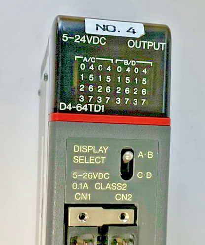 PLC DIRECT D4-64TDI OUTPUT MODULE 5-24VDC