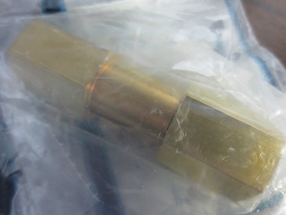 SWAGELOK B-8C4-1 BRASS POPPET CHECK VALVE, FIXED PRESSURE, 1/2 in. FNPT 1 psig