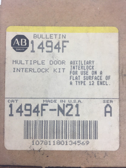 ALLEN BRADLEY 1494F-N21 MULTIPLE DOOR INTERLOCK KIT