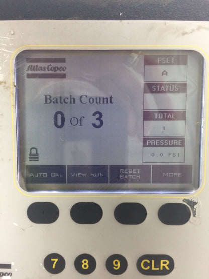 ATLAS COPCO 9810-7050-80 RE QUALIFIER TOOL MONITOR COUNTER