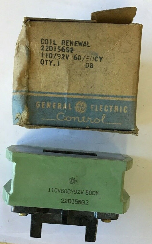 GENERAL ELECTRIC 22D156G2 COIL 110V 60CY 92V 50CY