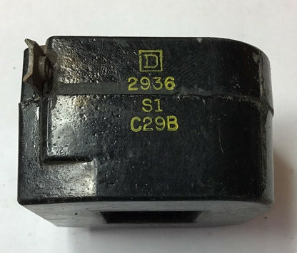 SQUARE D A2936 S1 C29B COIL 110-115V 25CY 208-220V 60CY ***LOTOF7***