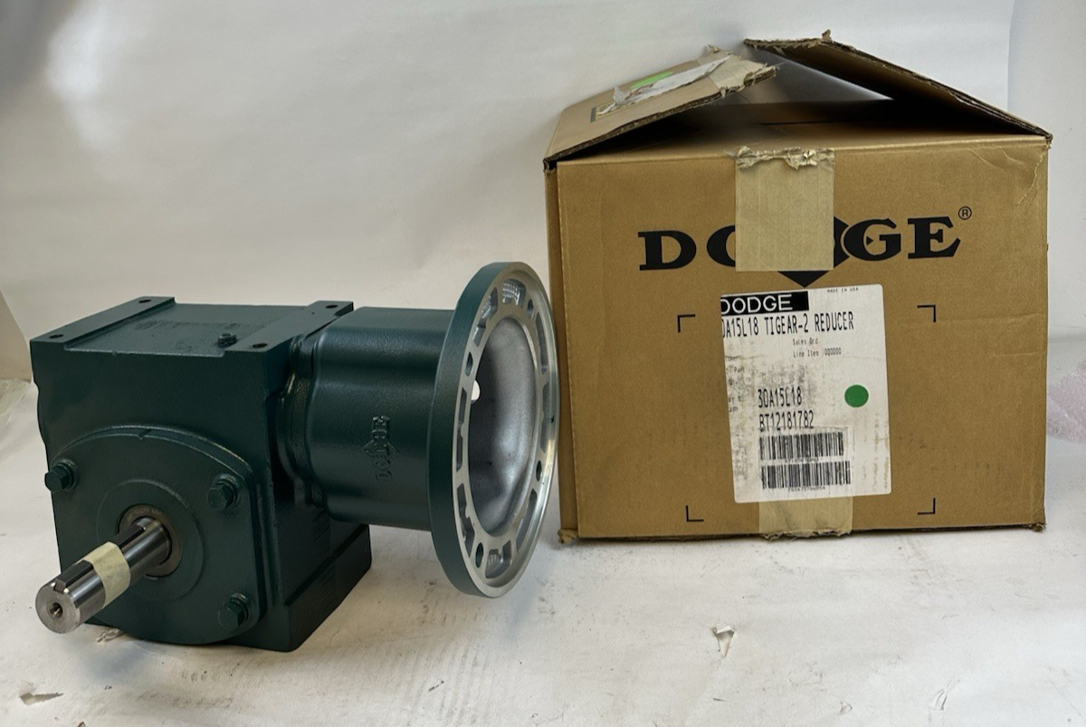 DODGE 30A15L18 TIGEAR-2 RIGHT ANGLE WORM GEAR REDUCER 15:1 RATIO