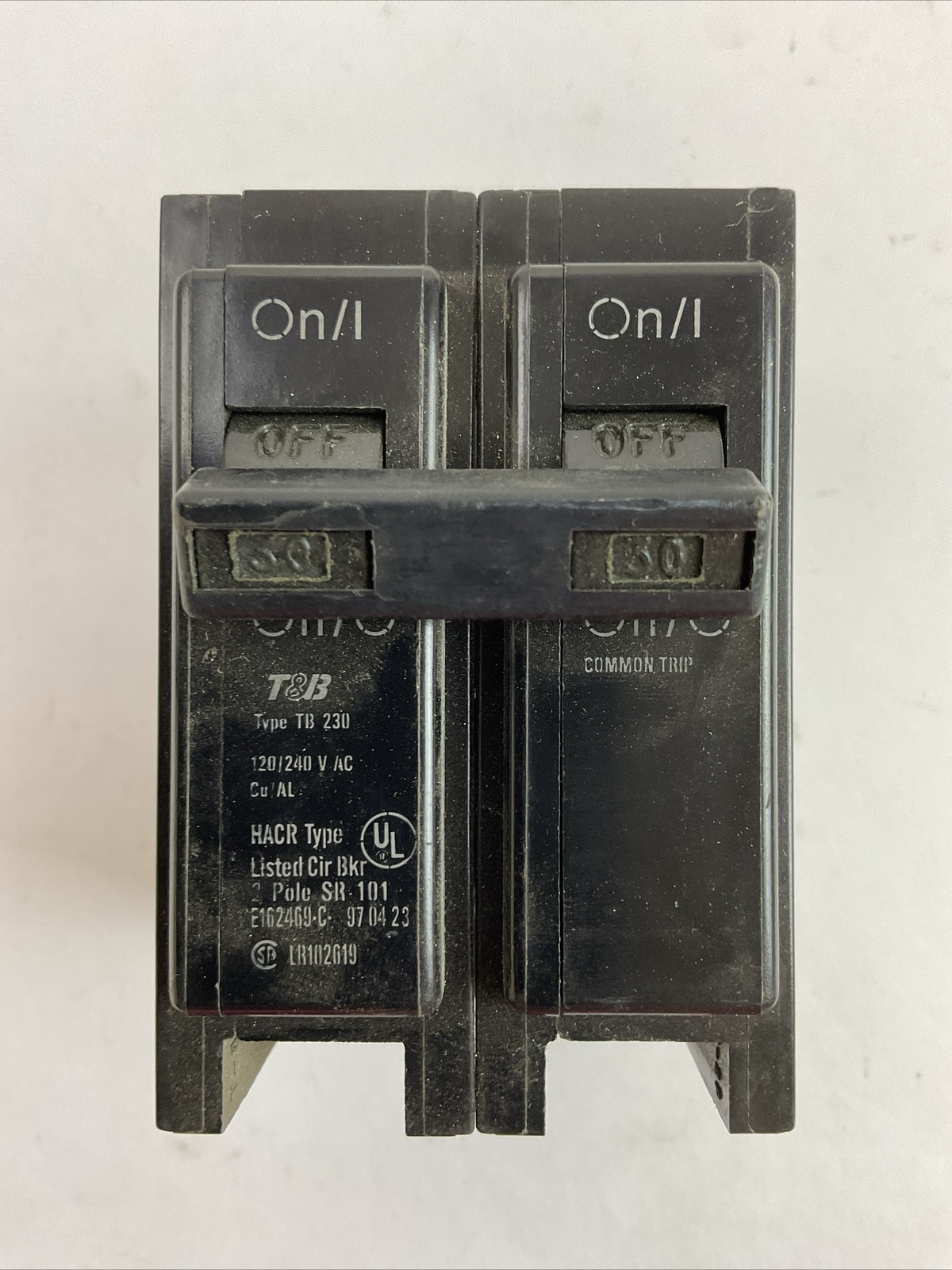 THOMAS & BETTS TB230 30AMP 120/240VAC 2POLE CIRCUIT BREAKER