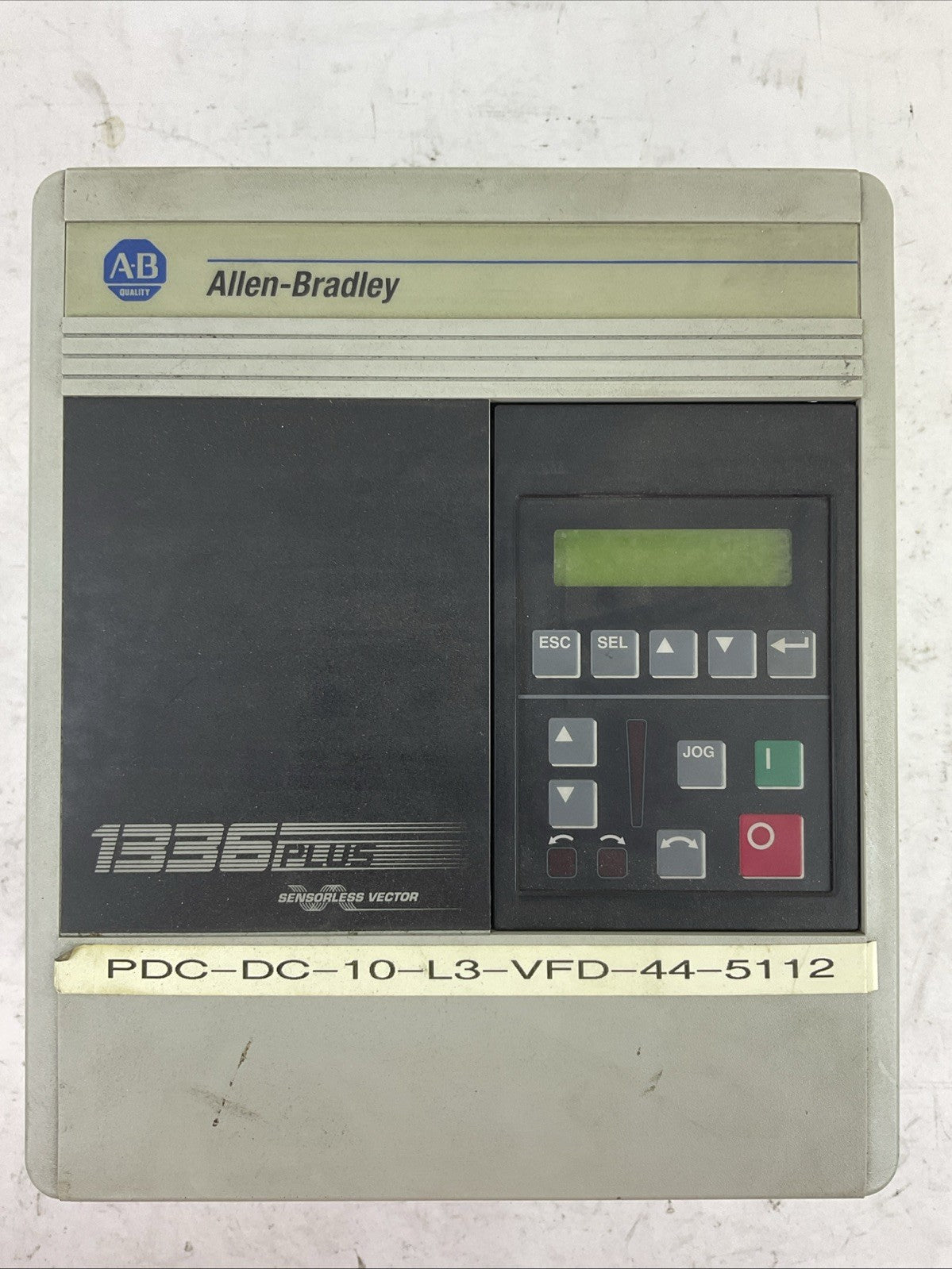 ALLEN BRADLEY 1336S-BRF50-AA-EN4 1336 PLUS SENSORLESS VECTOR DRIVE SER D