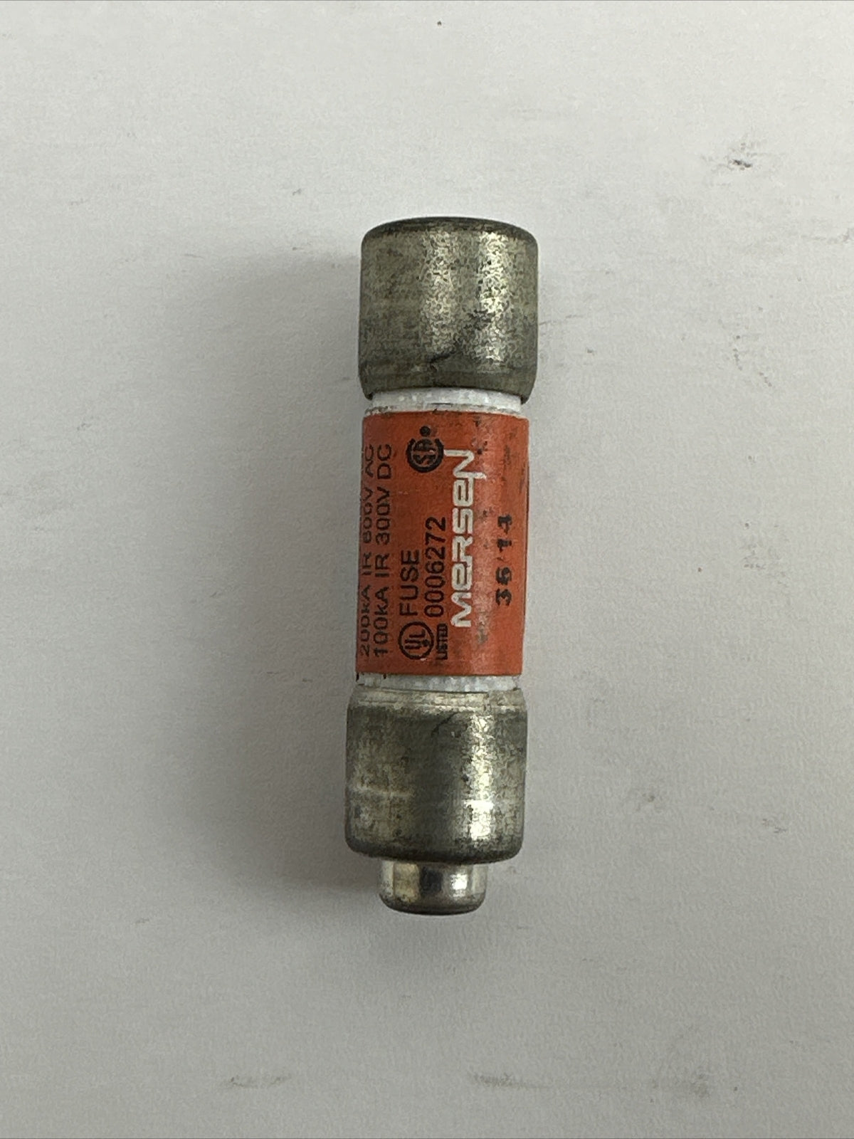 FERRAZ SHAWMUT ATDR10 TIME DELAY CLASS CC FUSE 10AMP 600VAC 300VDC (LOT OF 6)