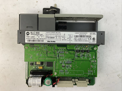 ALLEN BRADLEY 1747-L542 SER C PROC REV 7 PROCESSOR UNIT 1747-OS401 SER C FRN 6
