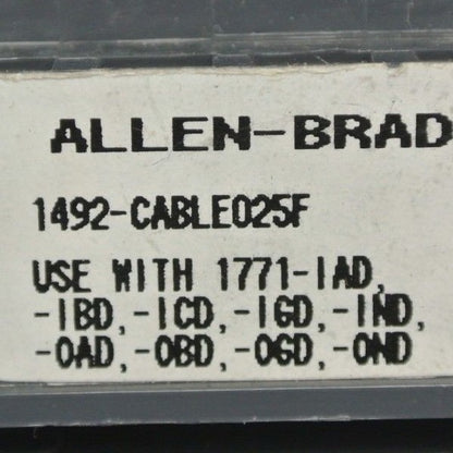 ALLEN-BRADLEY1492-CABLE025F Ser. C PRE-WIRED CABLE for 1771 DIGITAL I/O / 2.5m