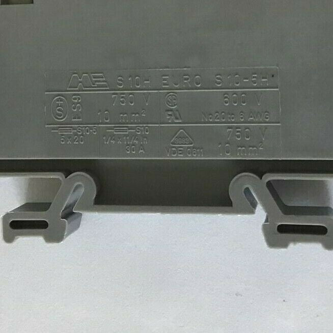 MORSETTITALIA S10H EUOR S10-5H TERMINAL BLOCK 750V ***LOTOF2***