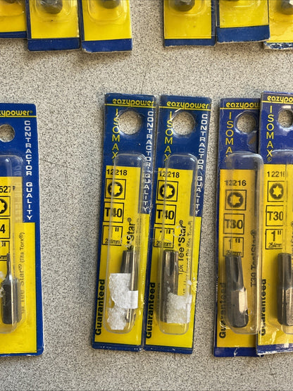 EAZYPOWER ISOMAX CONTRACTOR QUALITY TEE STAR BIT LOT