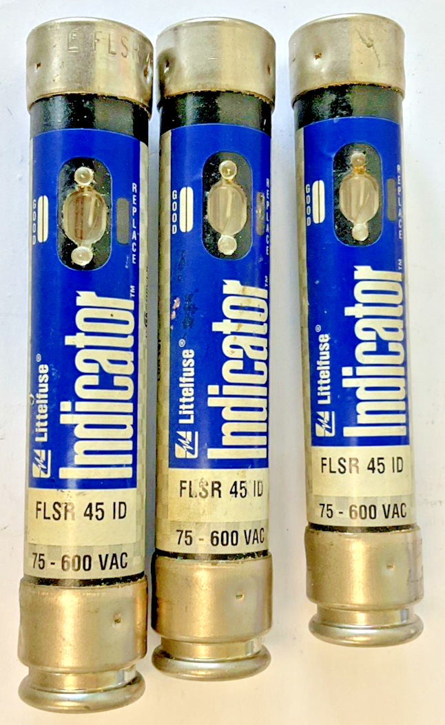 LITTLEFUSE FLSR 45 ID FUSE 75-600VAC CLASS RK-5***LOTOF3***