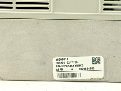 ALLEN-BRADLEY - 20AD8P0A3AYYNNC0 SER. A FW. 5.001 - POWERFLEX 70-480 VAC/3 PHASE