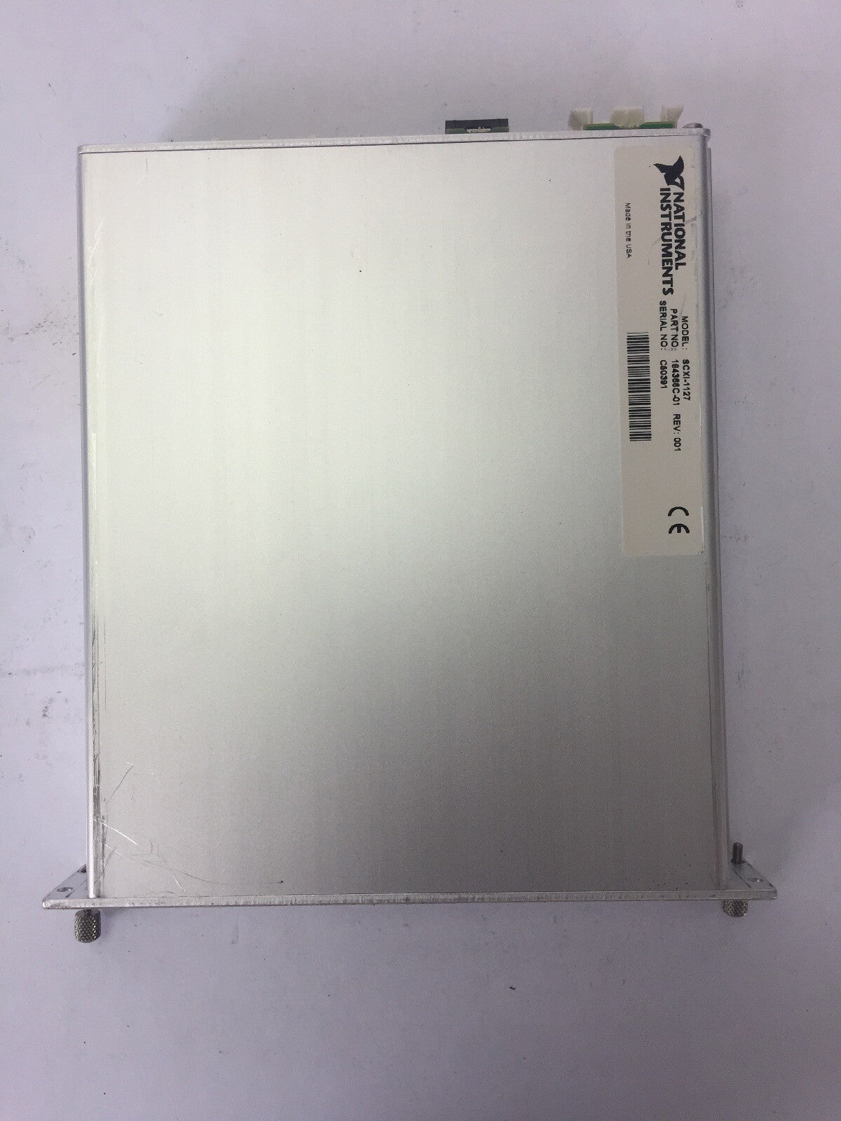 NATIONAL INSTRUMENTS SCXI-1127 32-CHANNEL RELAY MULTIPLEXER/MATRIX 250V/CAT REV