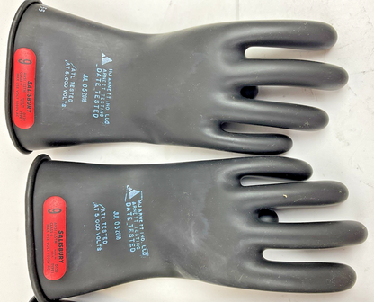 HONEYWELL GK011B/9 LINEMAN GLOVES SIZE12 1000V CLASS0 TYPE1 D120 AHCZ 2PAIR