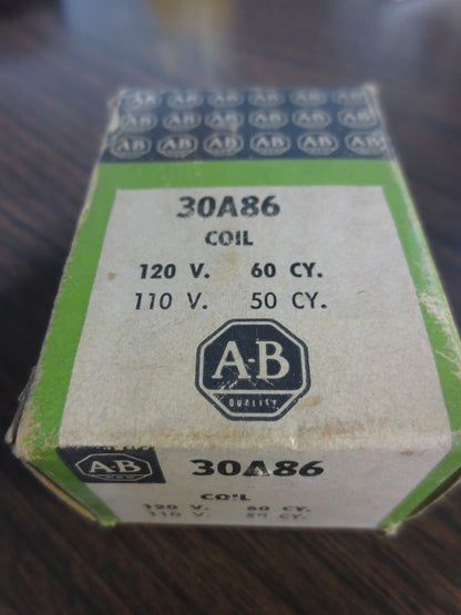ALLEN-BRADLEY 30A86 COIL 120V/60Hz, 110V/50Hz - NEW SURPLUS