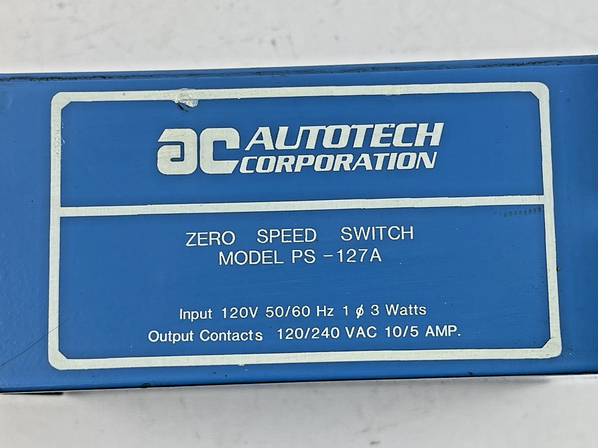 AUTOTECH CONTROLS  - SAC-PSI127-A10 - ZERO SPEED SWITCH - PS-127A