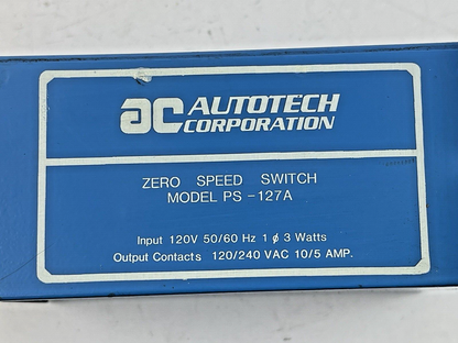 AUTOTECH CONTROLS  - SAC-PSI127-A10 - ZERO SPEED SWITCH - PS-127A