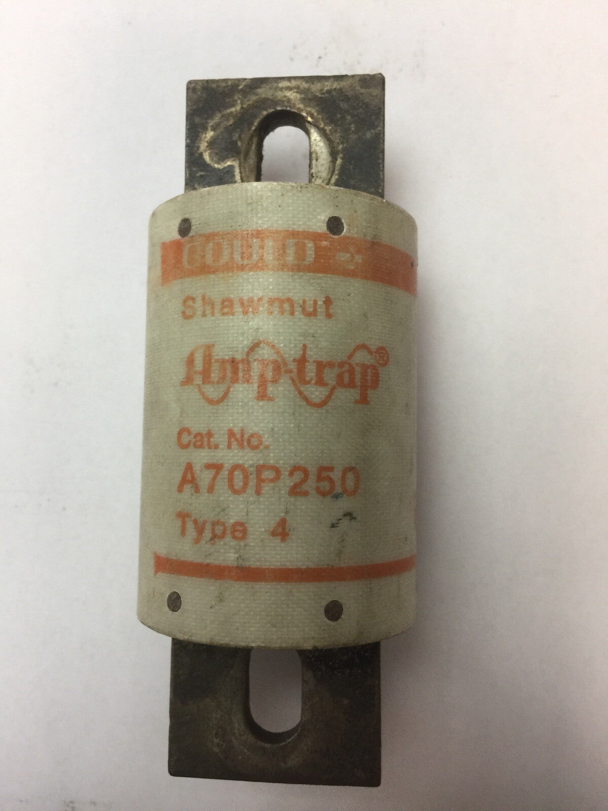 GOULD SHAWMUT AMPTRAP A70P250 FUSE 250 AMP 700VAC TYPE 4 FORM 101
