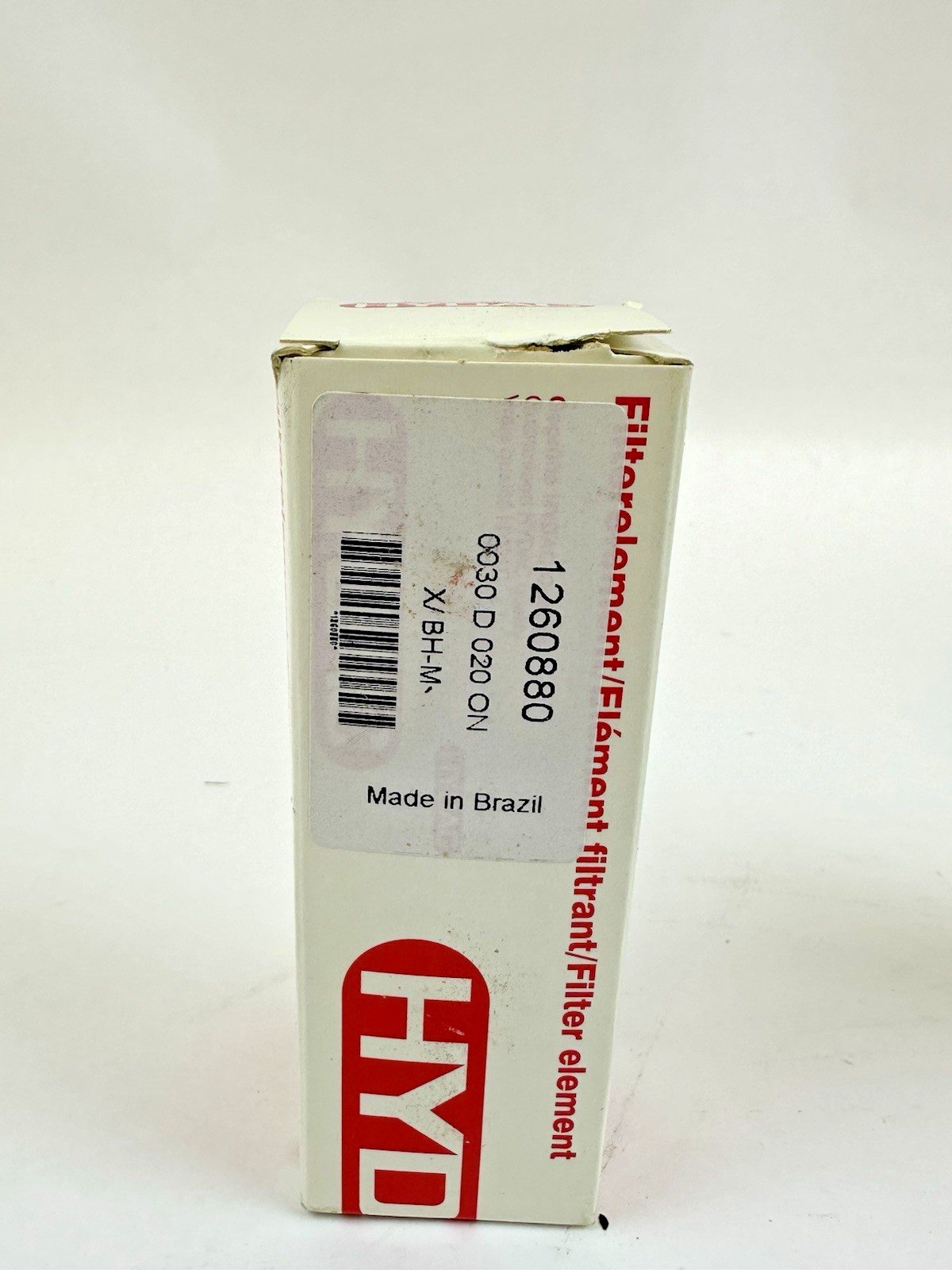 HYDAC 1260880 FILTER ELEMENT 0030 D 020 ON
