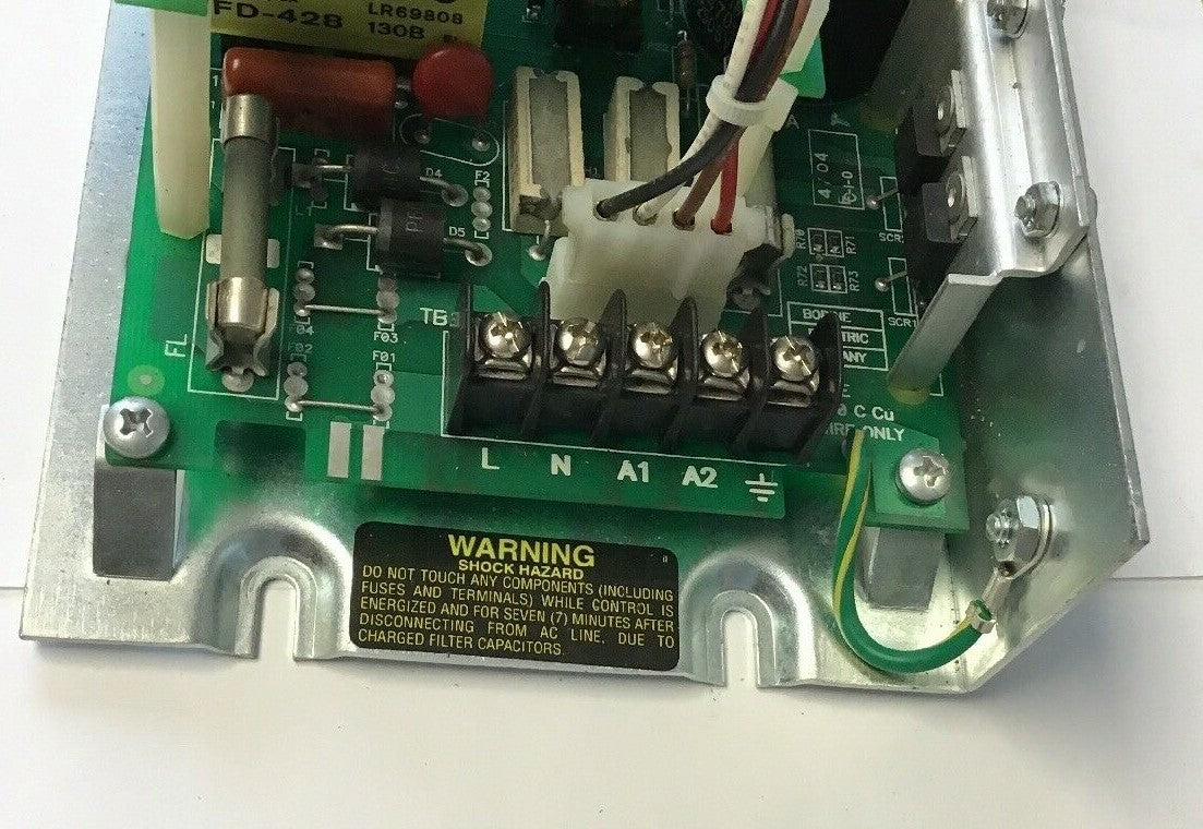 BODINE ELECTRIC DC MOTOR CONTROL 830 INPUT 115VAC 50/60HZ