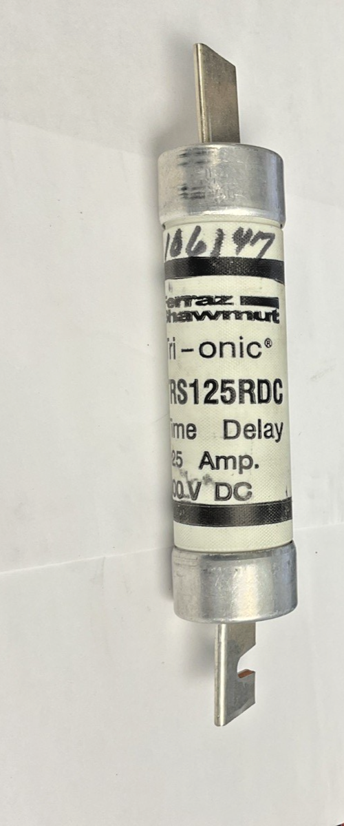 GOULD TRS125RDC FUSE 125A TRI-ONIC 600VAC/DC