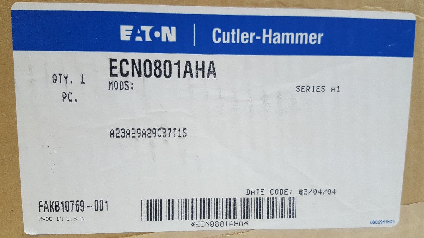 EATON CUTLER HAMMER ECN0801AHA C320KGT15 C320KGS3 C306DN3