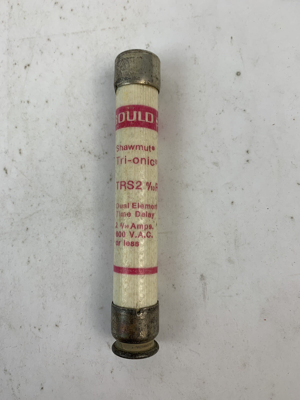 Gould Shawmut Tri-Onic TRS2-8/10R 2 8/10A 600V Fuse "Lot of 10"