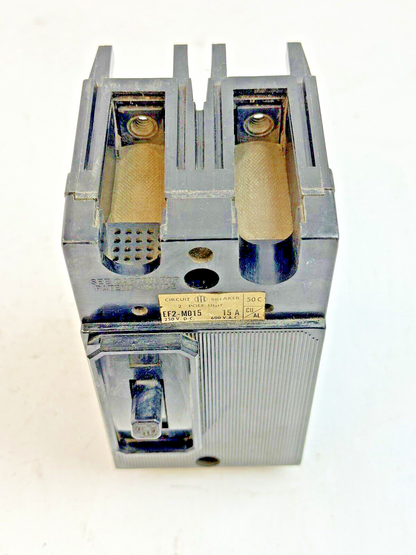 ITE - EF2-M015 - MOLDED CASE MAGNETIC CIRCUIT BREAKER - 2 POLE/ 600 VAC/15 A